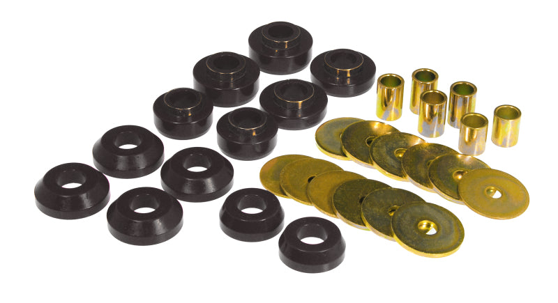 Prothane 67-69 Chevy Camaro/Firebird Conv Body Mount - Black Bushing Kits Prothane