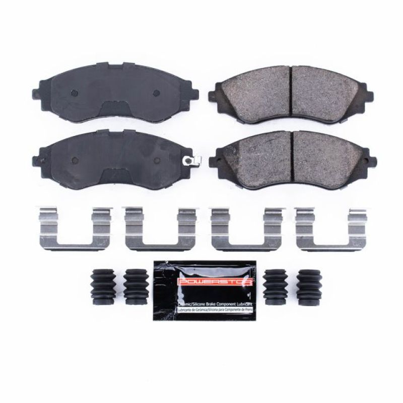 Power Stop 04-11 Chevrolet Aveo Front Z23 Evolution Sport Brake Pads w/Hardware Brake Pads - Performance PowerStop