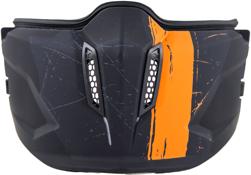 Speed and Strength SS2400 Tough as Nails Chin Vent - Orange Helmets and Accessories Speed and Strength