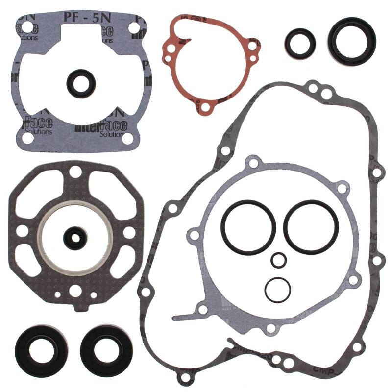 Vertex Gaskets 86-87 Kawasaki KX80 Complete Gasket Kit w/ Oil Seals Engine Hardware Vertex Pistons
