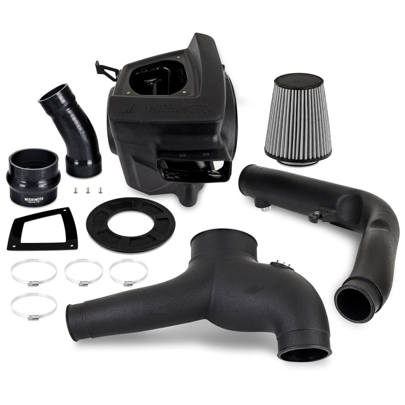 Mishimoto 2021+ Bronco 2.7L Intake/Snorkel Bundle - Dry Washable Filter Scoops & Snorkels Mishimoto