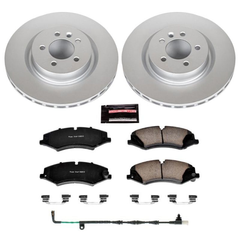 Power Stop 11-16 Land Rover LR4 Front Z23 Evolution Sport Coated Brake Kit Brake Kits - Performance D&S PowerStop