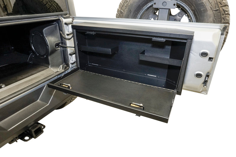 Tuffy Jeep Wrangler Tailgate Lockbox W/Combo Lock Cargo Boxes & Bags Tuffy Products