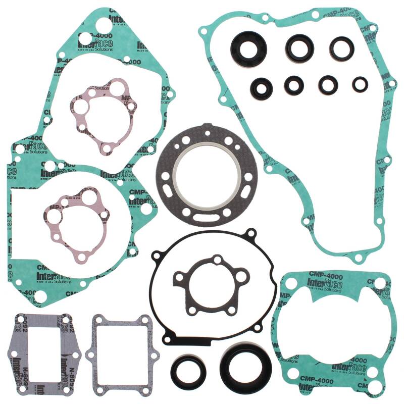 Vertex Gaskets 1985 Honda CR250R Complete Gasket Kit w/ Oil Seals Engine Hardware Vertex Pistons
