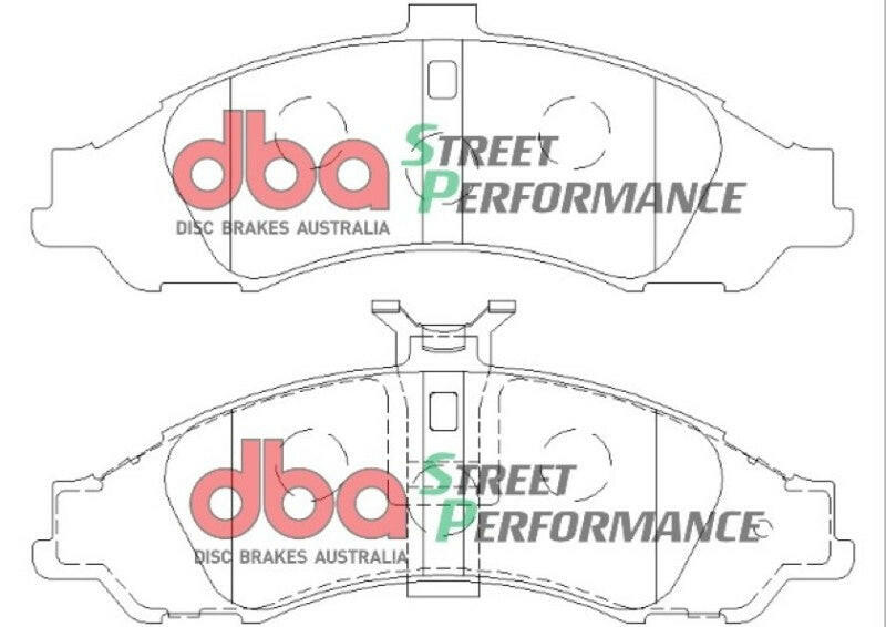 DBA 04 Pontiac GTO SP500 Front Brake Pads Brake Pads - Performance DBA