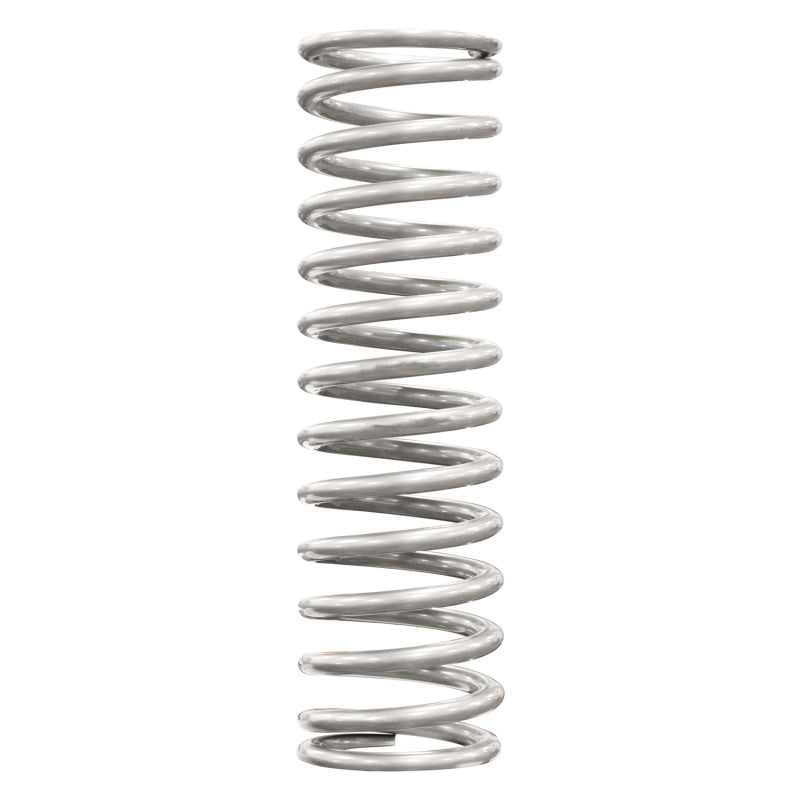 QA1 2-1/2in ID High Travel Spring - 16in Length x 150lbs/in - Silver Powder Coated Coilover Springs QA1