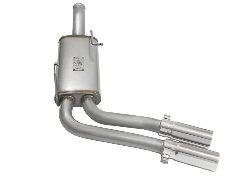 aFe Rebel Series CB Middle-Side Exit SS Exhaust w/ Polished Tips 09-16 GM Silverado/Sierra V6/V8 Catback aFe