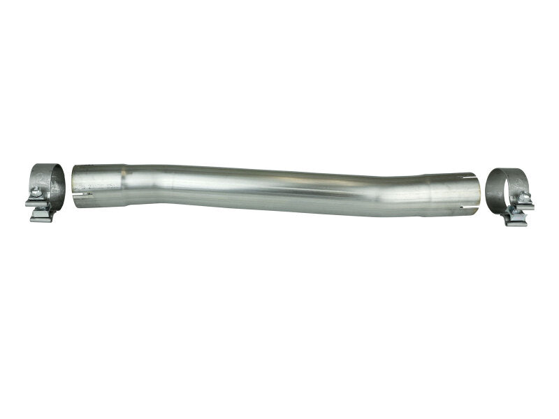 aFe MACH Force-Xp Muffler Delete Pipe 2-1/2 IN ID Inlet/Outlet x 24 IN Overall Length Muffler aFe