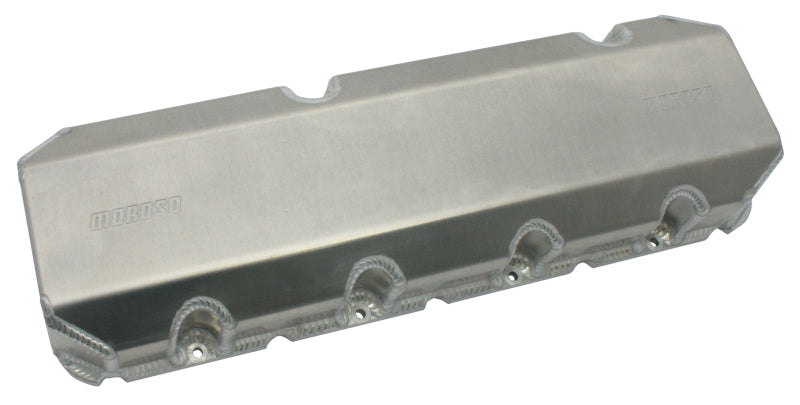 Moroso Dart Big Chief II (w/11 & 14 Degree Heads) Valve Cover w/Billet Rail - 3.5in - Aluminum Valve Covers Moroso