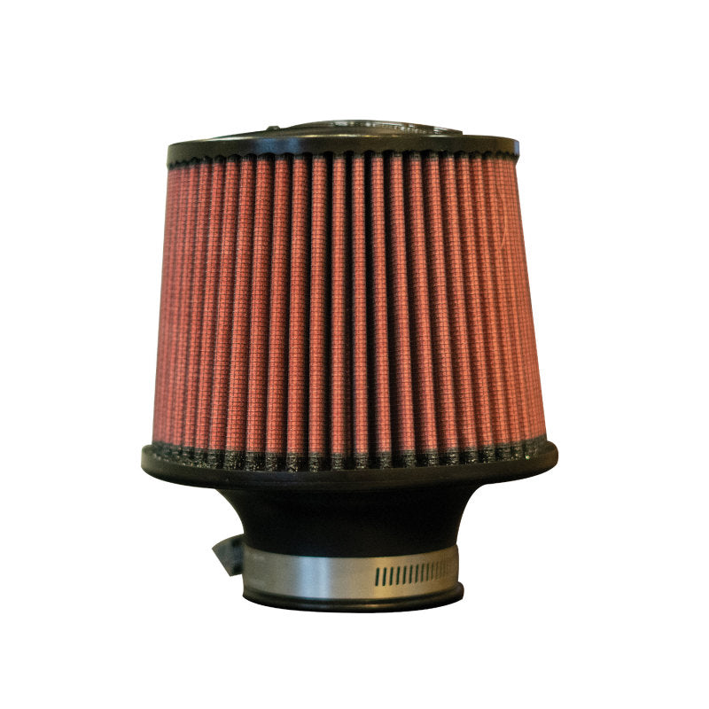 Injen High Performance Air Filter - 2.50 Black Filter 6 Base / 5 Tall / 5 Top Air Filters - Drop In Injen