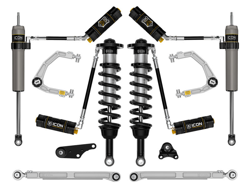 ICON 2024+ Toyota Tacoma 1.25in-3in Stage 8 Suspension System Billet Coilovers ICON