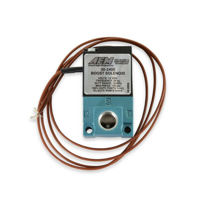 AEM Boost Control Solenoid Data Acquisition AEM