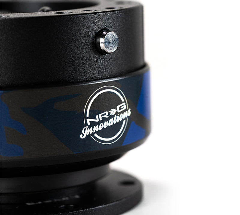 NRG Quick Release Gen 2.0 - Black Body/Black Ring w/ MadMike Camo Collab Quick Release Adapters NRG