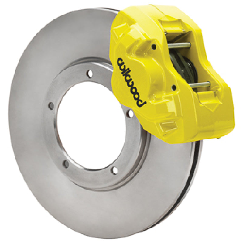 Wilwood 84-89 Porsche 911 D45 11.10in. Front Brake Kit w/ Flex Lines - Yellow Brake Kits - Performance Blank Wilwood