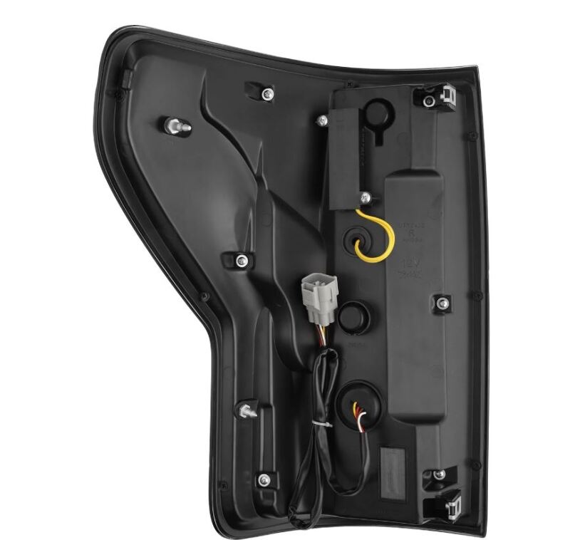 AlphaRex 07-13 Toyota Tundra Nova-Series LED Tail Lights - Black Red Tail Lights AlphaRex