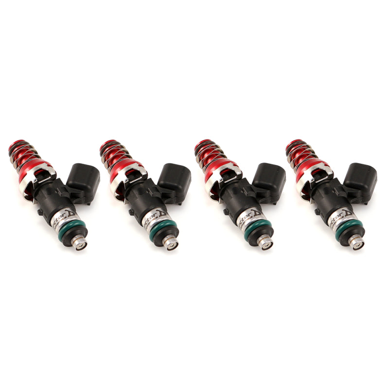 Injector Dynamics 1300-XDS - CBR1000RR 04-07 Applications 11mm (Red) Adapter Top (Set of 4) Fuel Injectors - Single Injector Dynamics