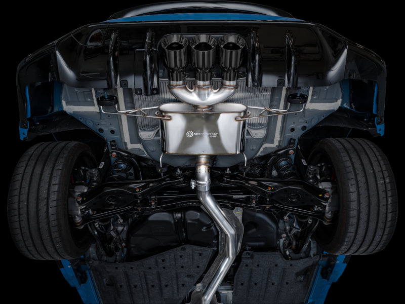 AWE Tuning 2023 Honda Civic Type R FL5 Touring Edition Exhaust w/ Triple Diamond Black Tips Catback AWE Tuning