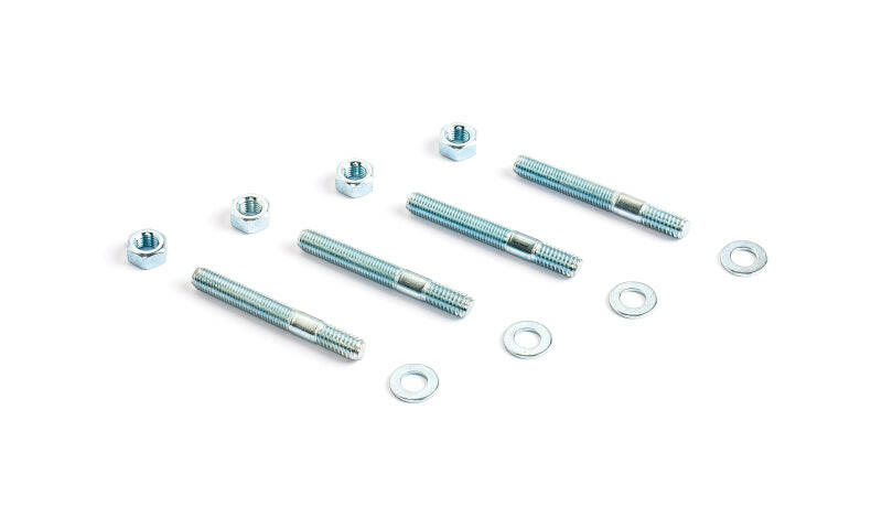 Cometic Carburetor Studs 2 1/2in Zinc Plated - Set of 4 With Washers and Nuts Gasket Kits Cometic Gasket