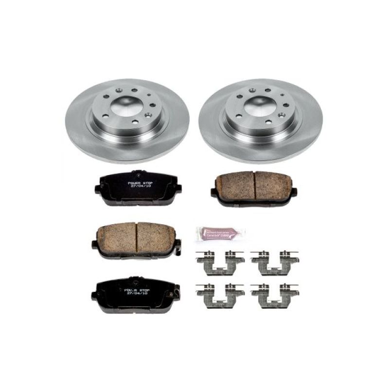 Power Stop 06-15 Mazda MX-5 Miata Rear Autospecialty Brake Kit Brake Kits - OE PowerStop