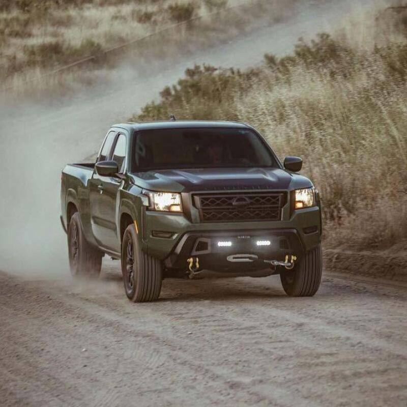 Westin 2022 Nissan Frontier Pro-Series Front Bumper - Textured Black Bumpers - Steel Westin