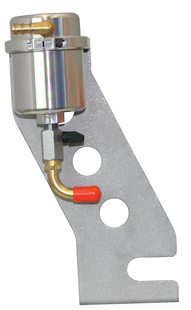 Moroso 87-93 Ford Mustang 5.0L Air/Oil Separator Catch Can - Billet Aluminum Oil Catch Cans Moroso