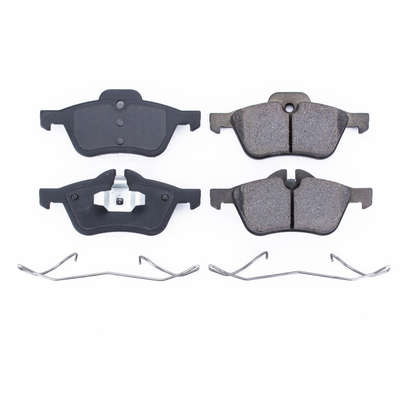 Power Stop 02-08 Mini Cooper Front Z17 Evolution Ceramic Brake Pads w/Hardware Brake Pads - OE PowerStop