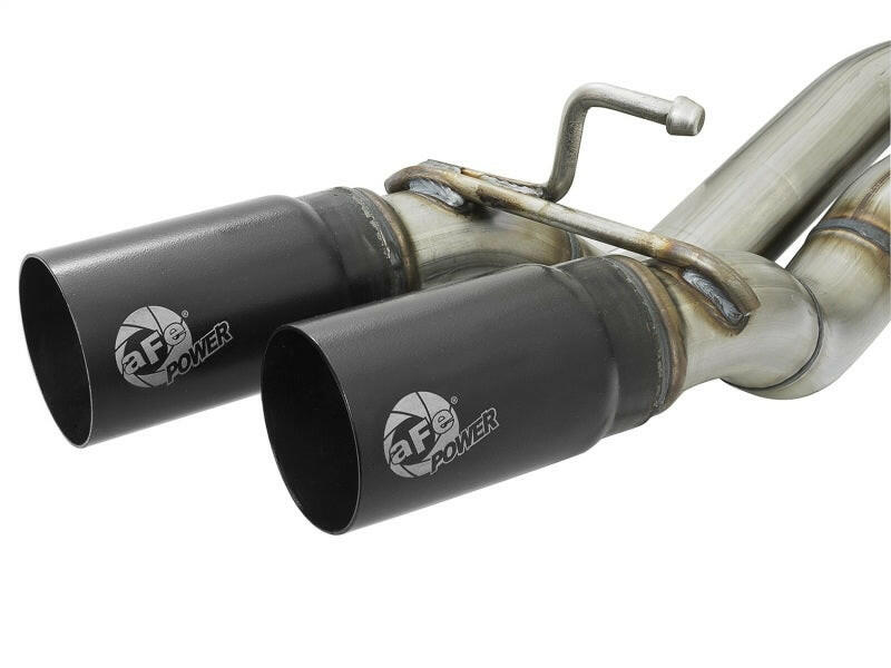 aFe Rebel Exhausts Cat-Back SS 16 Toyota Tacoma V6-3.5L w/ Black Tips Catback aFe