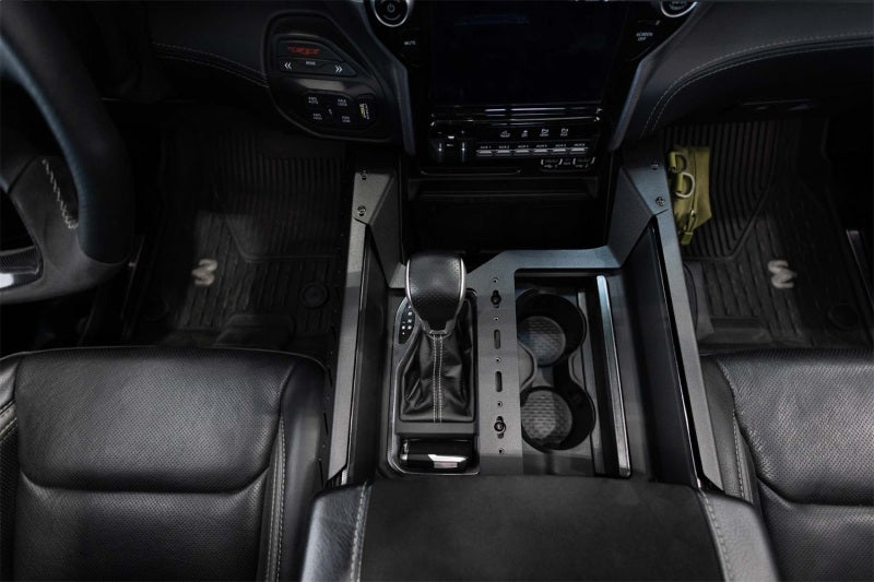 Addictive Desert Designs 2021+ RAM 1500 TRX Center Console Molle Panels & Digital Device Bridge Exterior Trim Addictive Desert Designs