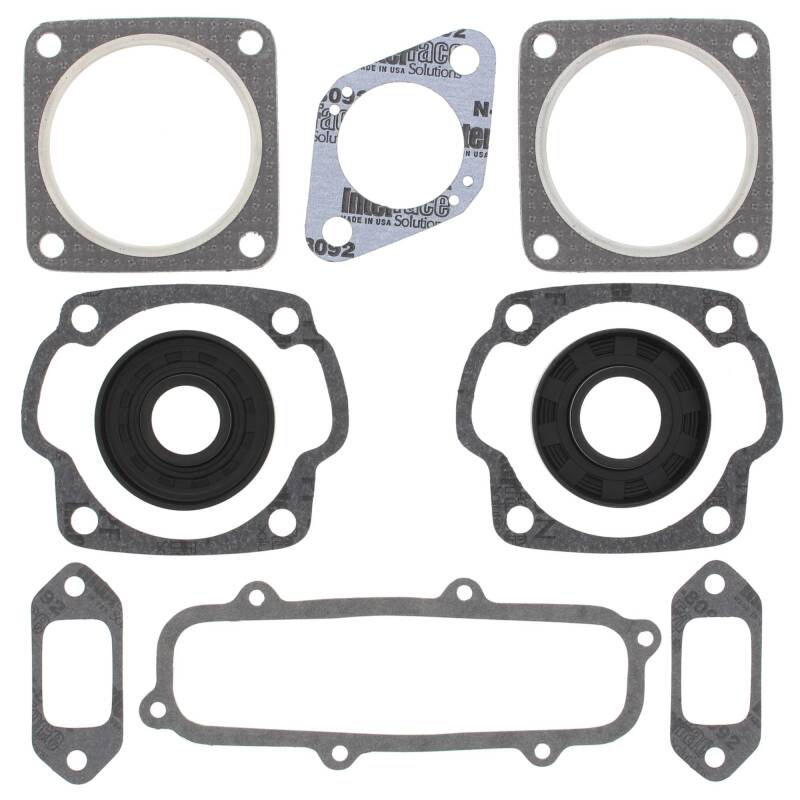 Vertex Gaskets Sachs 440 SA440 Electric Start FC/2 Complete Gasket Kit w/ Oil Seals Engine Hardware Vertex Pistons