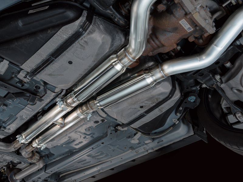AWE Tuning 18-23 S550 Mustang GT SwitchPath Exhaust - Chrome Silver Tips Catback AWE Tuning