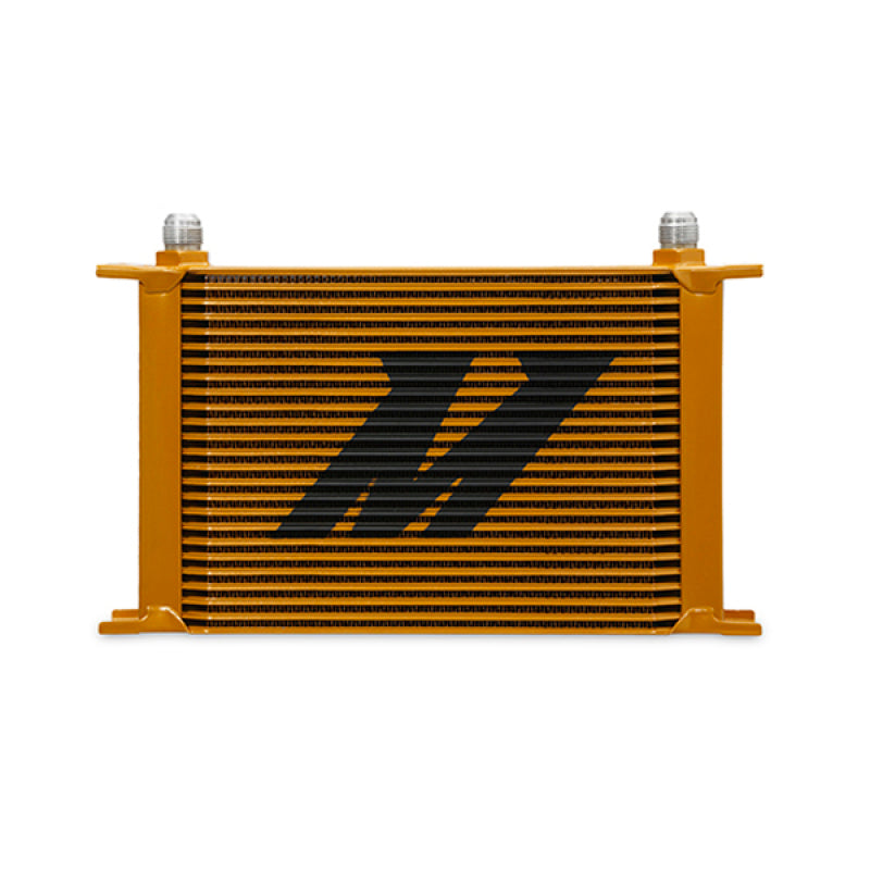 Mishimoto Universal 25-Row Oil Cooler - Gold Oil Coolers Mishimoto