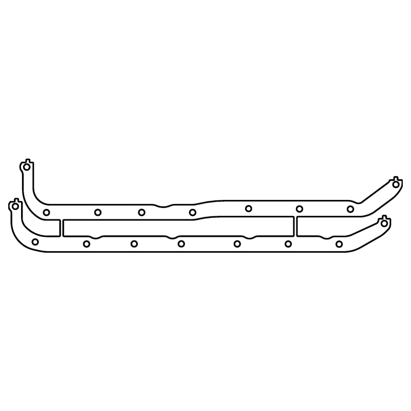 Cometic Cosworth BD Series - FVA/FVC Lotus Twin Cam .060in Fiber Oil Pan Rails Kit Gasket Kits Cometic Gasket