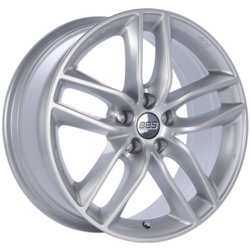 BBS SX 18x8 5x112 ET35 Sport Silver Wheel -82mm PFS/Clip Required Wheels - Cast BBS