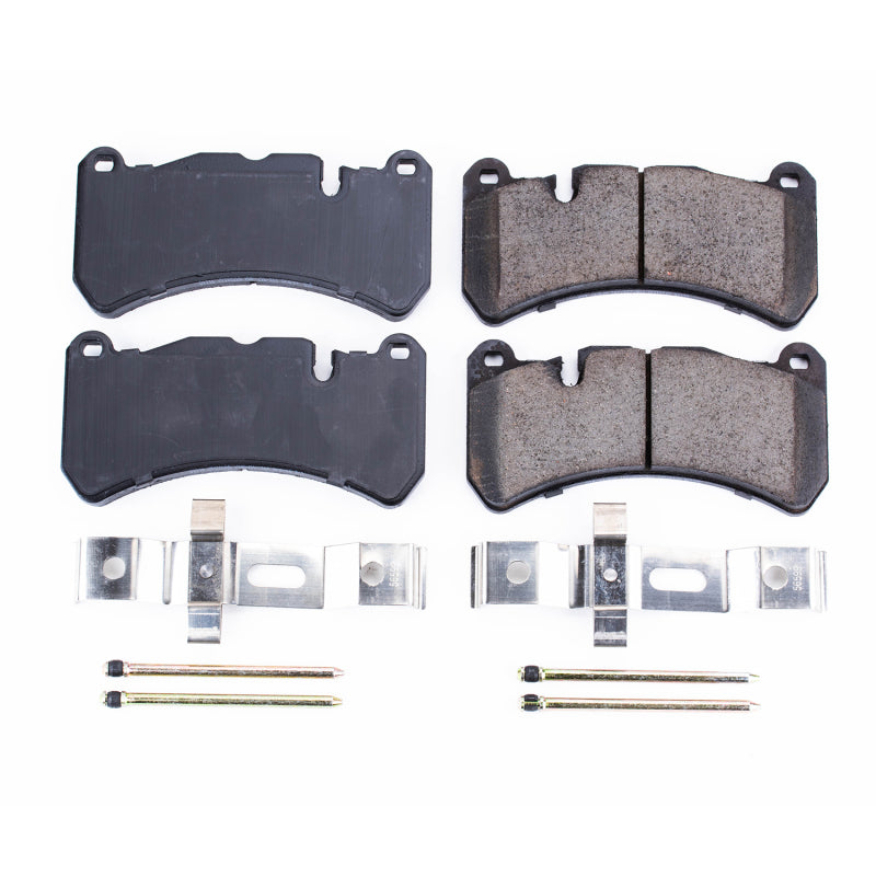 Power Stop 17-18 Alfa Romeo Giulia Front Z17 Evolution Ceramic Brake Pads w/Hardware Brake Pads - OE PowerStop