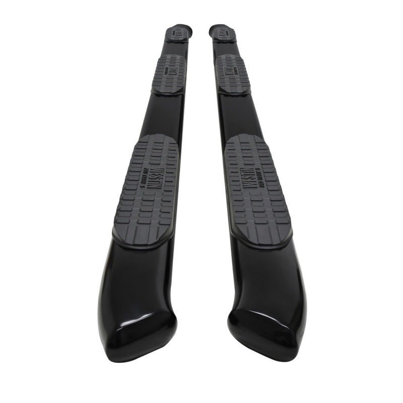 Westin 2009-2018 Ram 1500 Crew Cab (6.5ft Bed) PRO TRAXX 5 WTW Oval Nerf Step Bars - Black Nerf Bars Westin