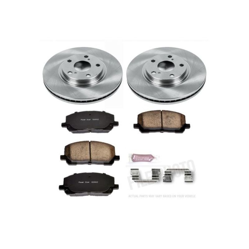 Power Stop 01-07 Toyota Highlander Front Autospecialty Brake Kit Brake Kits - OE PowerStop