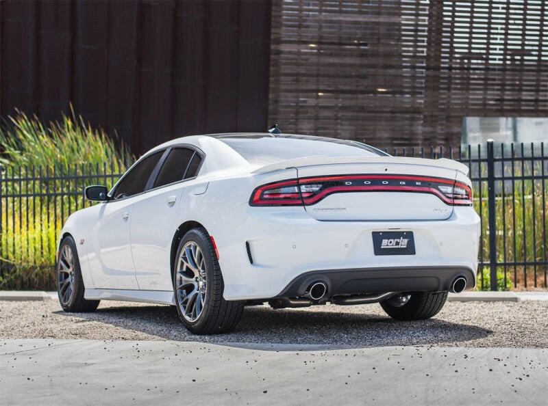 Borla 2015-2022 Charger SRT 392 / Scat Pack 6.4L Atak Catback Exhaust Single Split Rear Exit Catback Borla