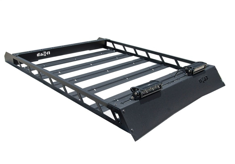 N-Fab Roof Rack 10-17 Toyota 4 Runner Fits all styles 4 Door - Tex. Black Roof Rack N-Fab