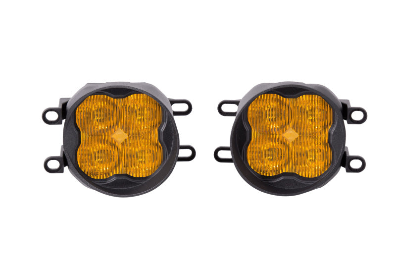 Diode Dynamics SS3 Max Type B Kit ABL - Yellow SAE Fog Light Accessories and Wiring Diode Dynamics