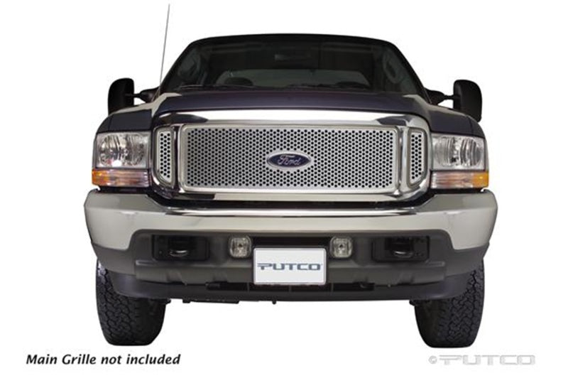 Putco 99-04 Ford SuperDuty - Side Vents Only Punch Stainless Steel Grilles Grilles Putco