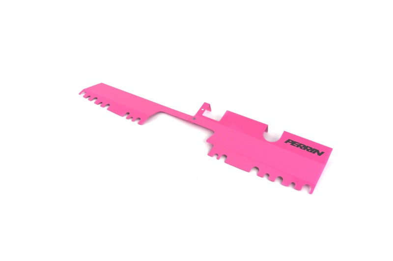 PERRIN 15-21 Subaru WRX/STI Radiator Shroud (With/Without OEM Intake Scoop) - Hyper Pink Radiator Shrouds Perrin Performance