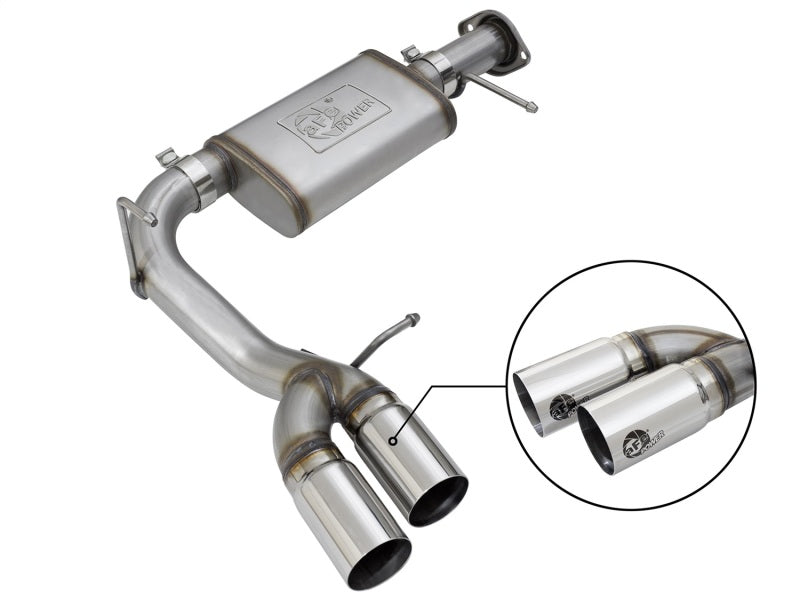 aFe MACH Force-XP 3in 409 SS Cat-Back Exhaust w/ Polished Tip 17-19 GM Colorado/Canyon V6-3.6L Catback aFe