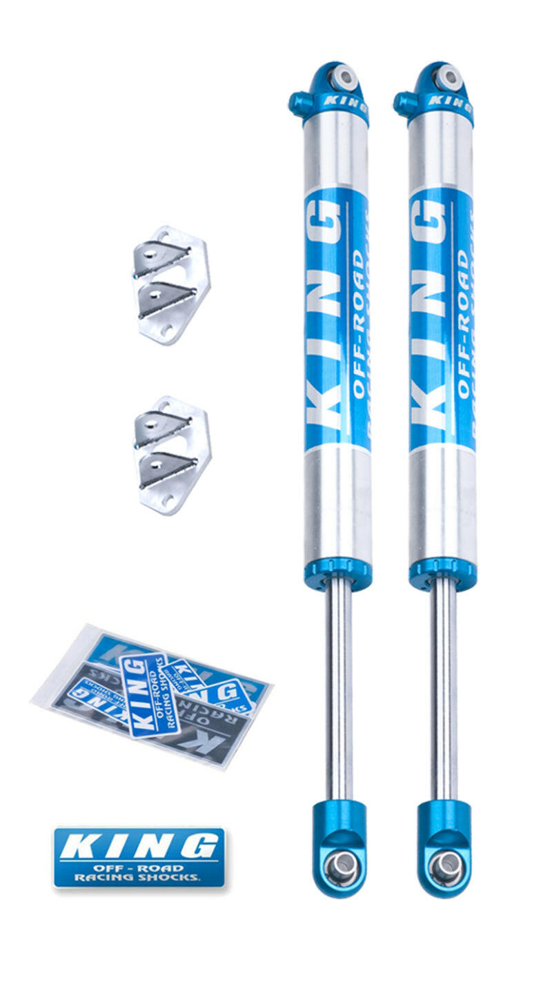 King Shocks 07-18 Jeep Wrangler JK Rear 2.0 Dia Internal Reservoir Shock 0-2in Lift (Pair) Shocks and Struts King Shocks