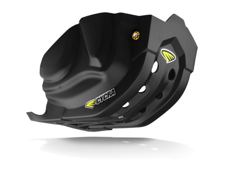 Cycra 17-20 Honda CRF450R/RX Full Combat Skid Plate - Black Skid Plates Cycra