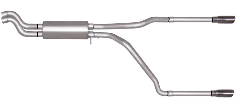 Gibson 01-05 Chevrolet Silverado 2500 HD Base 6.0L 2.5in Cat-Back Dual Split Exhaust - Stainless Catback Gibson