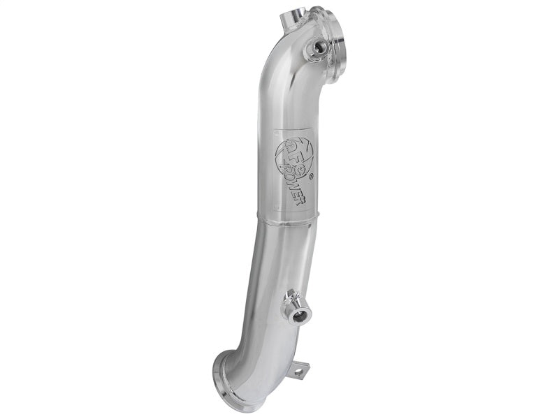 aFe MACH Force-Xp 3in 409 Stainless Steel Down-Pipe 11-15 GM Diesel Trucks LML V8 6.6L (td) Downpipes aFe