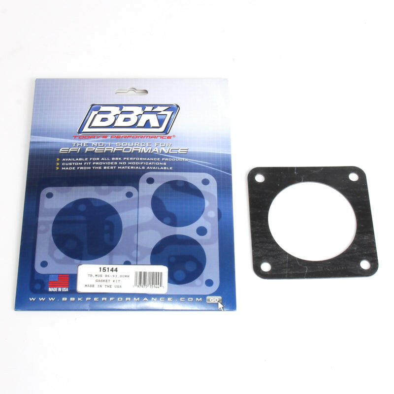 BBK 86-93 Mustang 5.0 80mm Throttle Body Gasket Kit Air Intake Components BBK