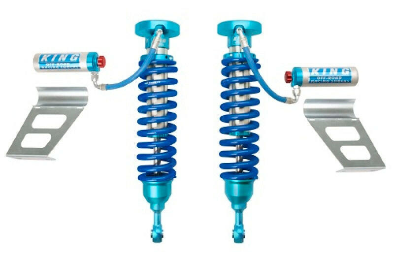 King Shocks 2007+ Toyota Tundra 2.5 Dia Front Coilover w/Remote Reservoir w/Adjuster (Pair) Coilovers King Shocks