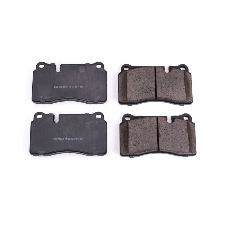 Power Stop 06-09 Land Rover Range Rover Front Z16 Evolution Ceramic Brake Pads Brake Pads - OE PowerStop