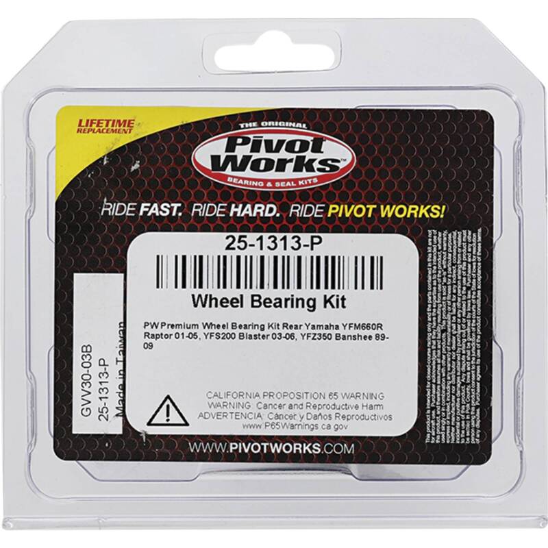 Pivot Works Premium Wheel Bearing Wheel Bearings Pivot Works